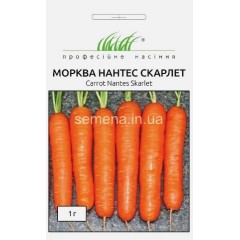 Семена морковь Нантес скарлет (1г)