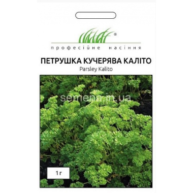 Насіння петрушка кучерява Каліто (1г) опис, характеристики, відгуки