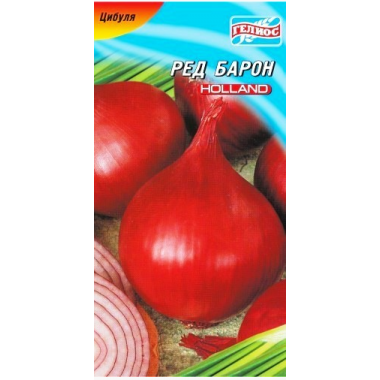 Насіння цибуля Ред Барон ріпчата напівсолодка червона (100 насінин) опис, характеристики, відгуки