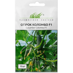 Насіння огірок Коломбо F1 самозапильний двосезонний (10 насінин) Насіння огірок Коломбо F1 самозапильний двосезонний (10 насінин)