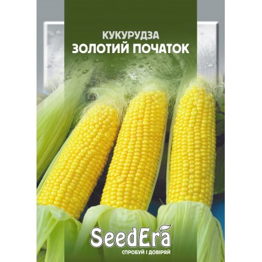 Семена кукуруза Золотой початок сахарная (максипак 20г) описание, отзывы, характеристики