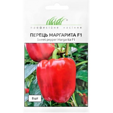 Семена перец Маргарита F1 малиново-красный (8 семян) описание, отзывы, характеристики