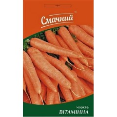 Семена морковь Витаминная (максипакет 20г)
