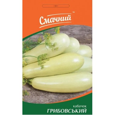 Семена кабачок Грибовский светло-зеленый (3г) описание, отзывы, характеристики