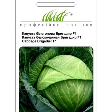 Семена капуста белокочанная среднепоздняя Бригадир (Zip-пакет 10 семян) описание, отзывы, характеристики