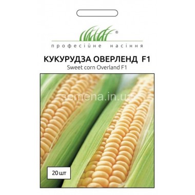 Семена кукуруза Оверленд F1 сахарная (15 семян) описание, отзывы, характеристики